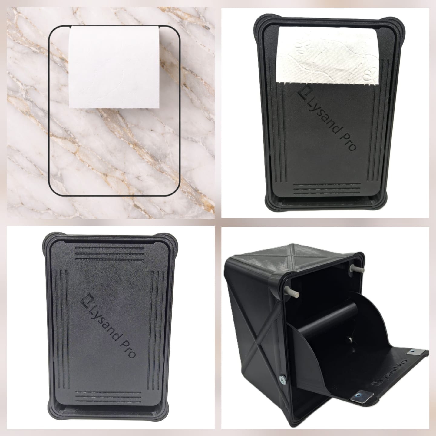 Ukryty uchwyt na papier toaletowy