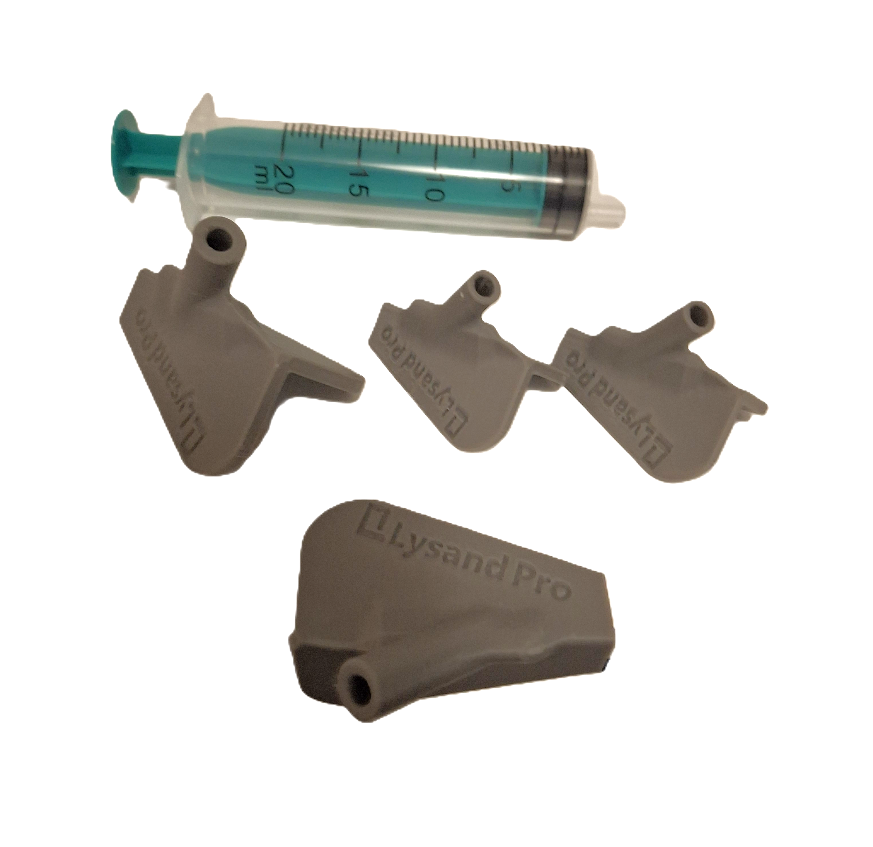 Zestaw: 4 aplikatory do żywicy epoksydowej: 2x DUŻY i 2x MAŁY + strzykawka