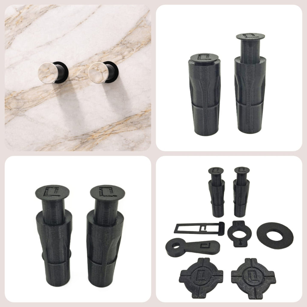 Ukryty wieszak, uchwyt na ręczniki, zestaw 2 sztuk