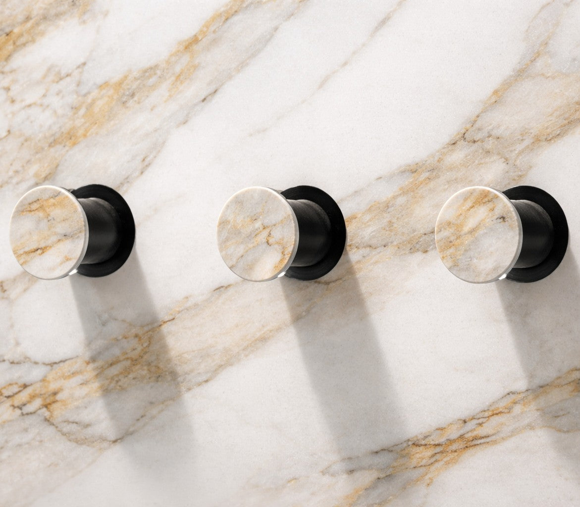 Hidden tile hangers, set: 3 pieces + tools