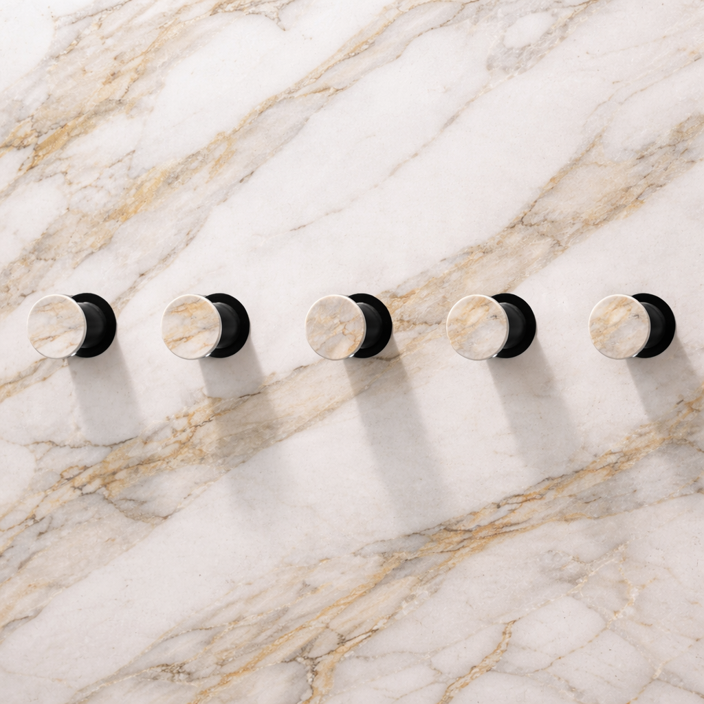 Concealed Hanger, Towel Holder, 5-piece Set + Tools