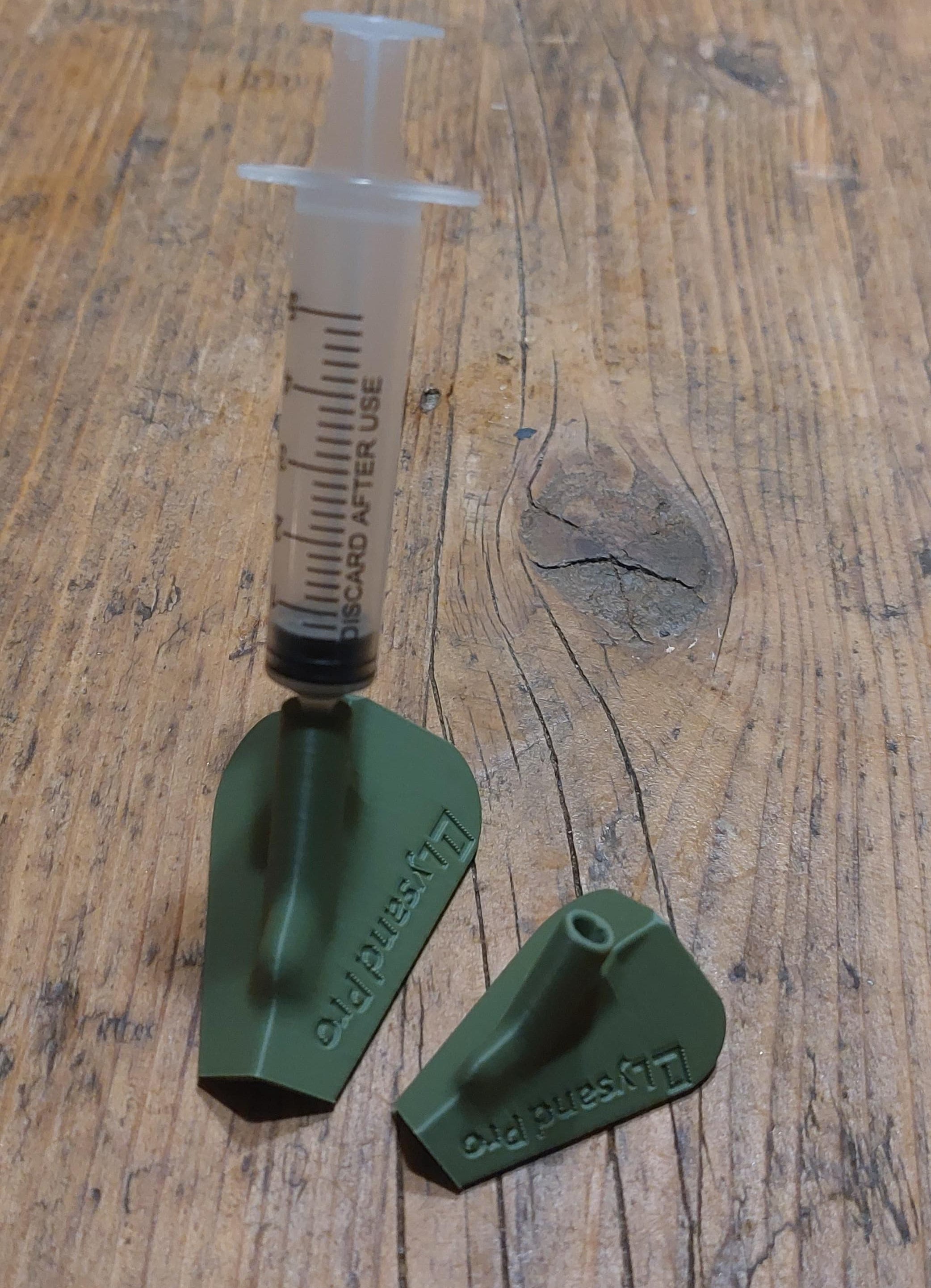 Zestaw: 4 aplikatory do żywicy epoksydowej: 2x DUŻY i 2x MAŁY + strzykawka