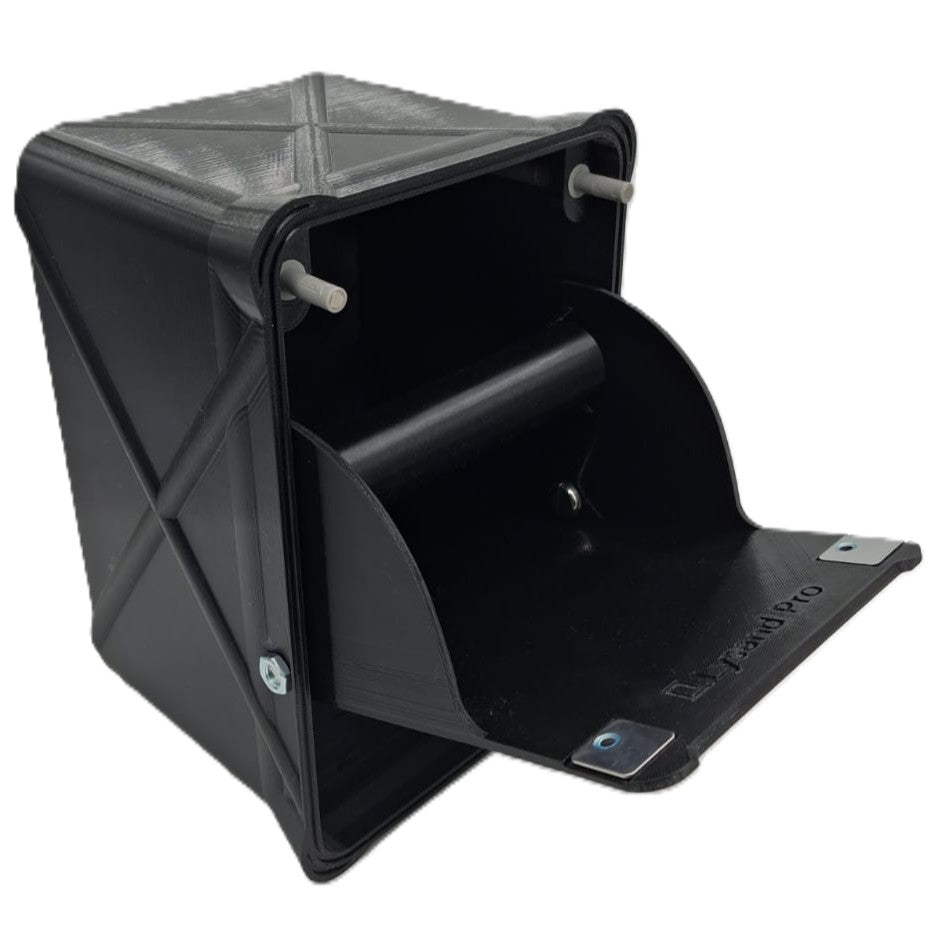 Ukryty podtynkowy uchwyt na papier toaletowy